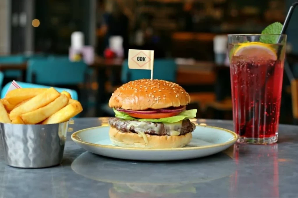 Gourmet Burger Kitchen Menu