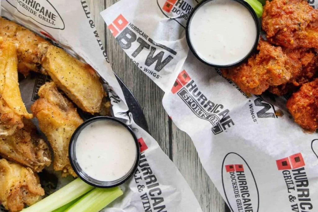Hurricane Grill And Wings Food