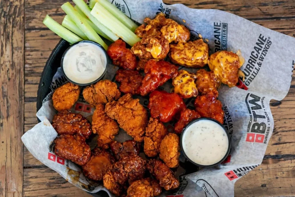 Hurricane Grill And Wings Food Menu