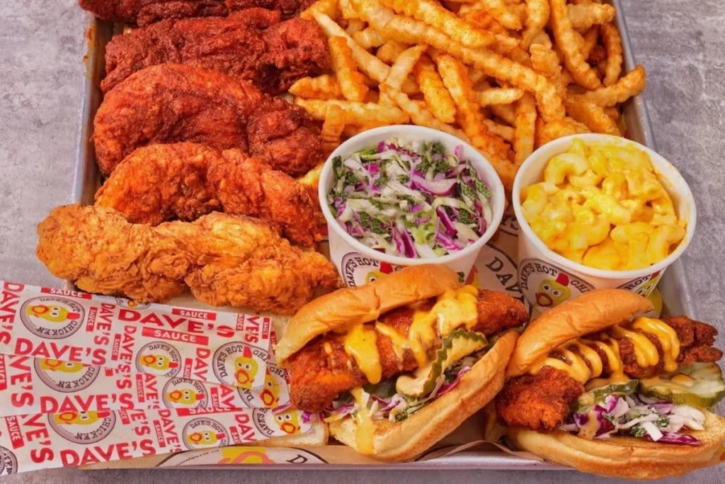 Dave’s Hot Chicken Menu