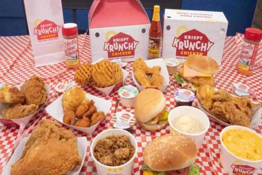 Krispy Krunchy Chicken Menu