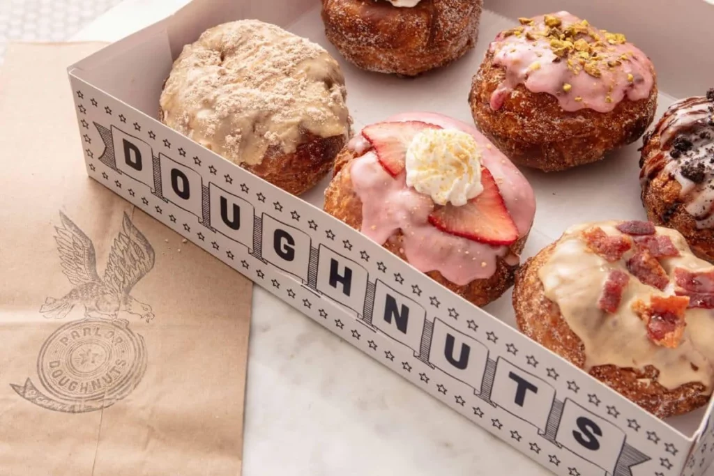 Parlor Doughnuts Menu