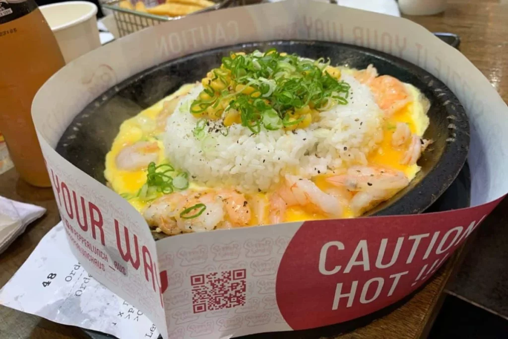 Pepper Lunch Food Menu